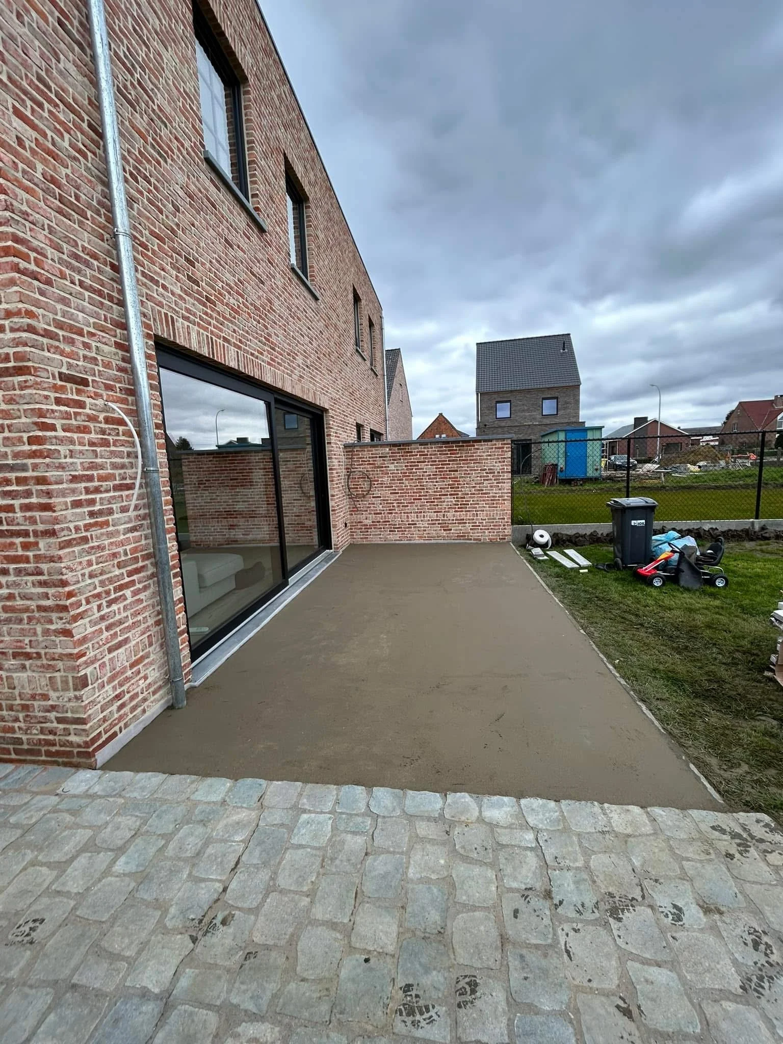 Houtlook keramiek — gelijkvloers – Lier